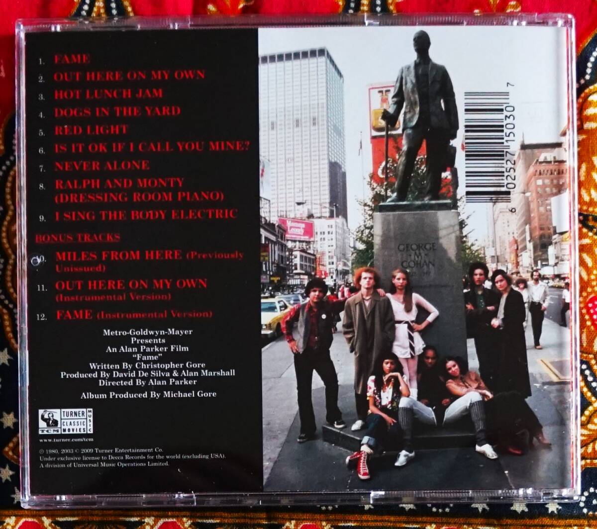 【廃盤CD】フェーム FAME / サントラ →ボーナストラック3曲・アイリーン キャラ・ポール マクレーン・アラン パーカーの画像2
