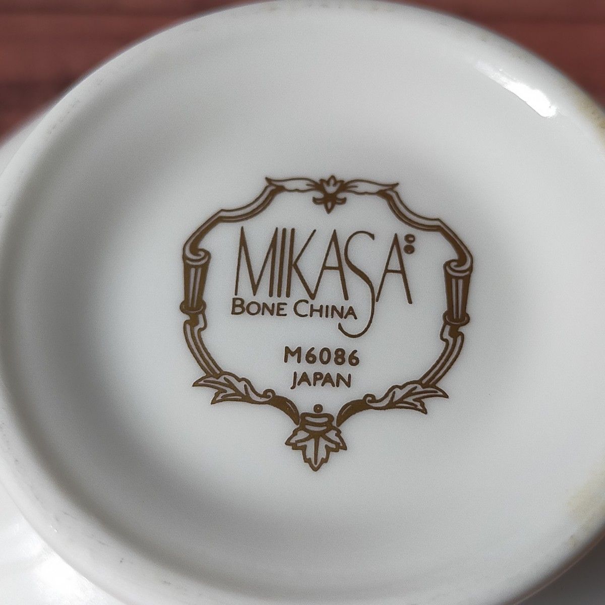 MIKASA ミカサ ボーンチャイナ☆ティーカップ＆ソーサー  2客セット