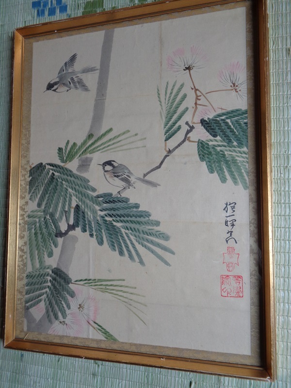 【本物保証品】酒井抱一  花鳥  紙本  名画です  肉筆  書いたものの画像4