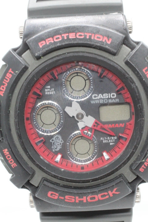 【CASIO】G-SHOCK GAUSSMAN AW-571E-4A1T 中古品時計 分解掃除必要 部品取りに 24.4.29の画像10