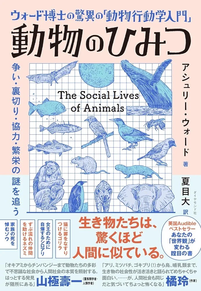 【新品 未使用】ウォード博士の驚異の「動物行動学入門」 動物のひみつ 争い・裏切り・協力・繁栄の謎を追う アシュリー・ウォード 送料無