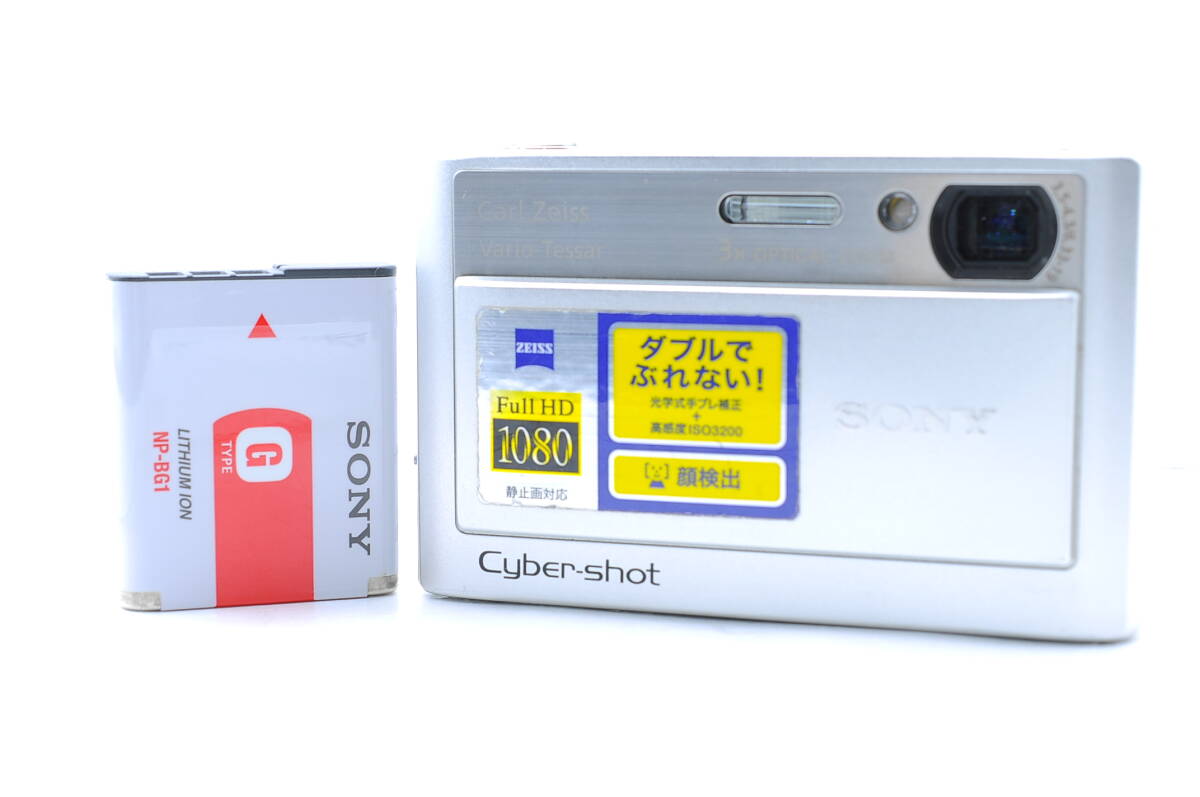 ★良品★ ソニー SONY Cyber-shot DSC-T20 シルバー_画像1