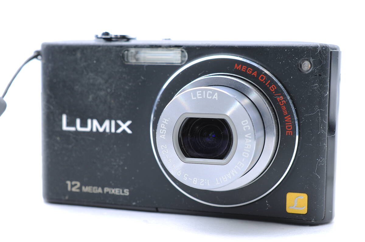 ★実用並品★ パナソニック Panasonic LUMIX DMC-FX40 ブラック 元箱の画像3