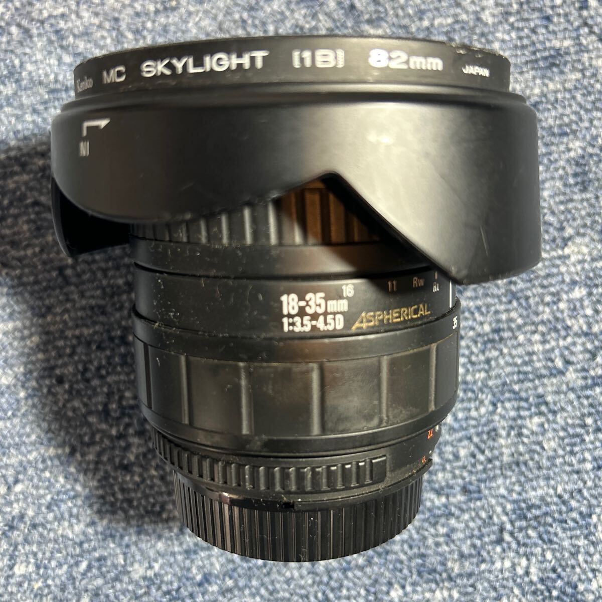 SIGMA シグマ カメラレンズ 18-35mm 1:3.5-4.5D 動作未確認 中古現状品_画像5