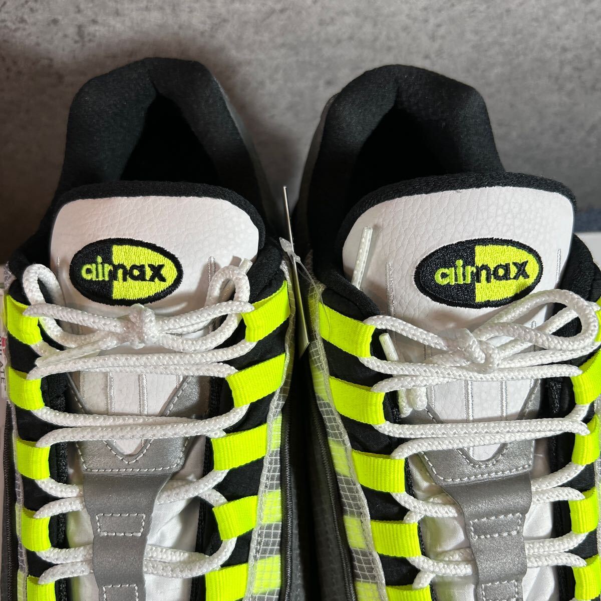[ не использовался товар ] Nike NIKE AIR MAX air max DA7559-991 желтый черный мужской 32cm