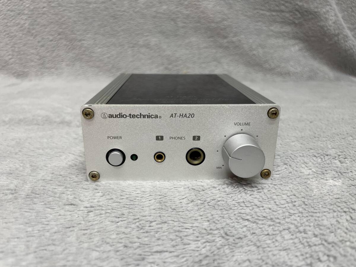 Audio Technica オーディオテクニカ AT-HA20 ヘッドホンアンプ 【 ジャンク品 】の画像1