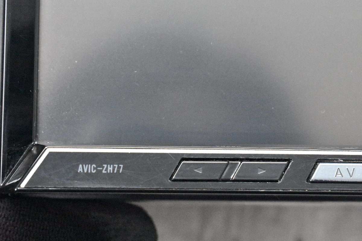 ジャンク カロッツェリア 地デジ HDD ナビ AVIC-ZH77 地図データ 2018年 Bluetooth対応 *77の画像5