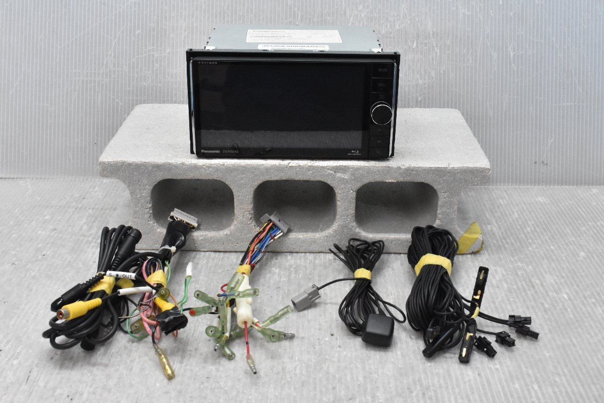 ジャンク パナソニック 地デジ メモリー ナビ CN-RX02WD 2015年 ブルーレイ Bluetooth対応 *9の画像1