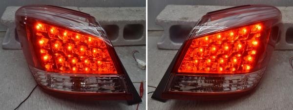 ムラーノ H24.11 TZ51 テール ランプ ライト 左右 セット *せの画像9