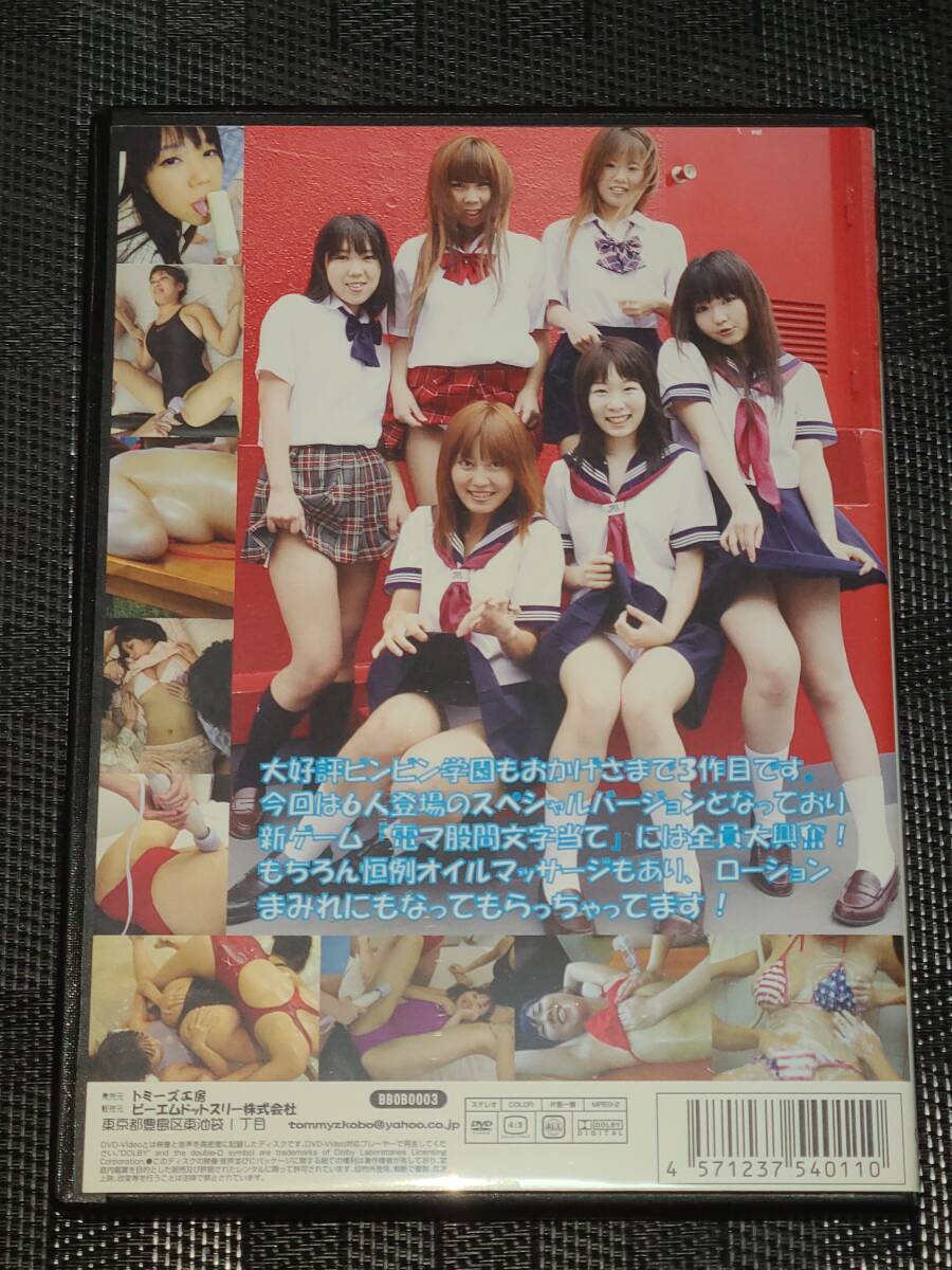 DVD　ビンビン学園 Special vol.3　藤野みわ 藤子まい 近藤ミカ 藤原あこ 藤瀬じゅり 鮎川ゆづき_画像2