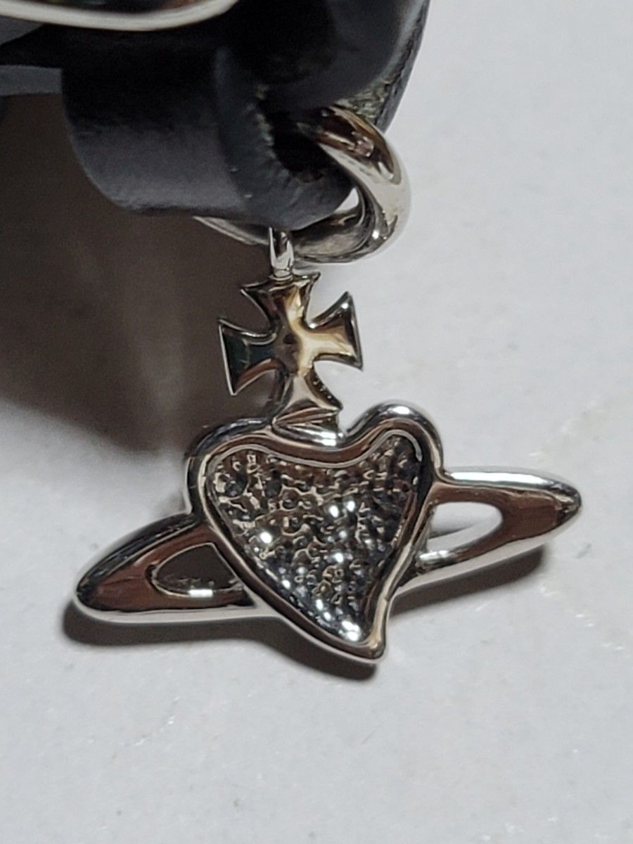 本物 ヴィヴィアンウエストウッド DIAMANTE HEART レザー 本物 ヴィヴィアンウエストウッド DIAMANTE HEART レザー