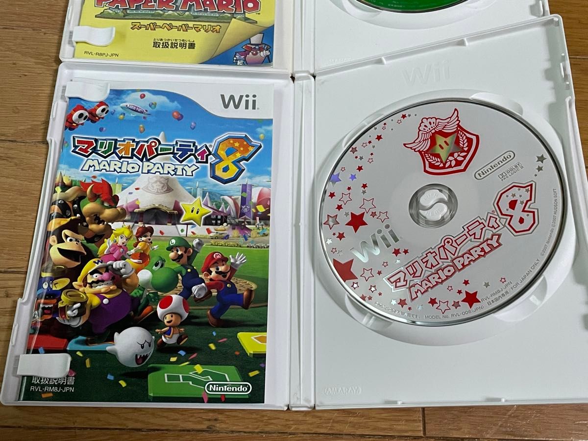 Wii マリオパーティ8 スーパーペーパーマリオ