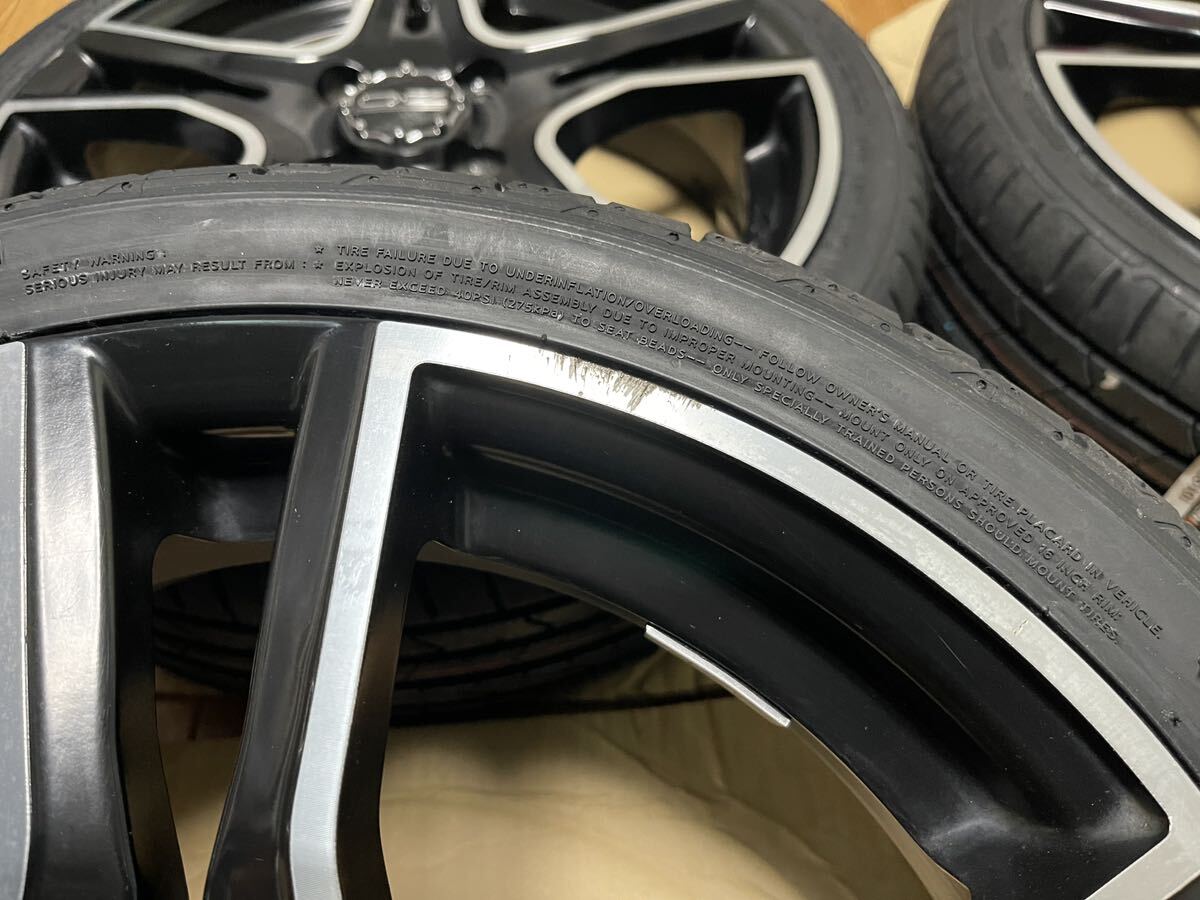 16 inch aluminium wheels new goods tire 4 pcs set OZ racing Ad Rena Lee na