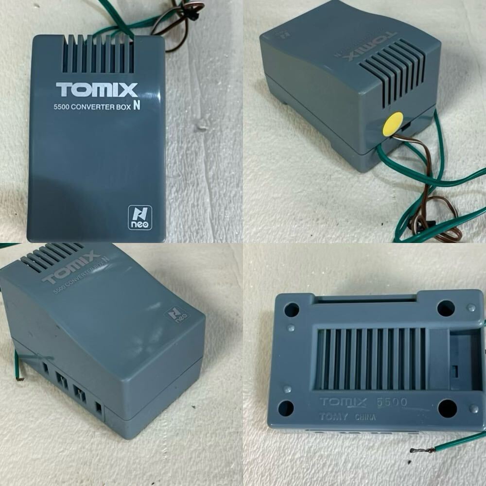 【T-11】TOMIX トミックス まとめ売り TCS パワーユニット 5506 ポイントコントロール 5531 コンバーターボックス 5500 計4点 NEO 現状品_画像7