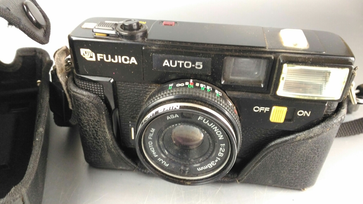 FUJICA AUTO-5 フィルムカメラ 撮影 趣味 レトロ フジカ 売り切り 在庫処分 お得67