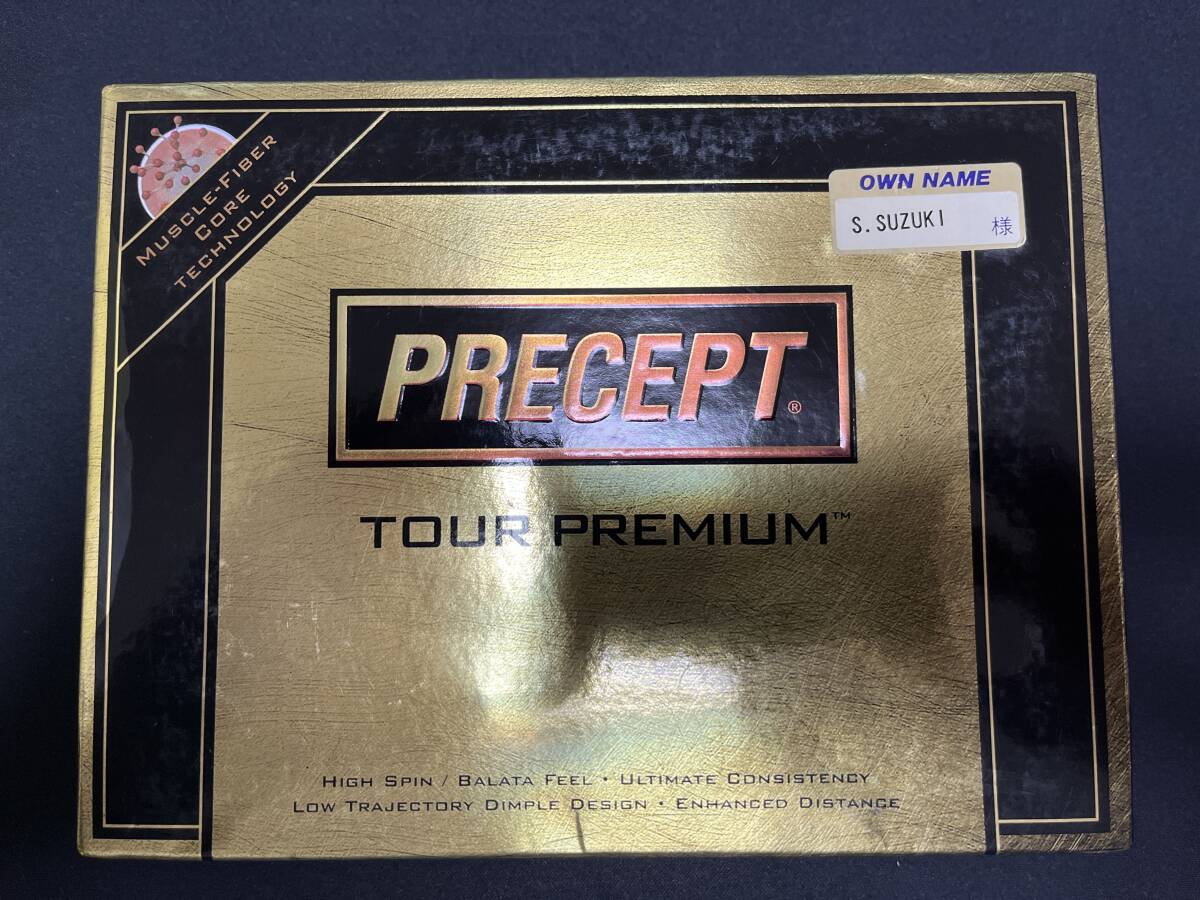 売り切り ゴルフボール ブリヂストン PRECEPT Tour Premium 1ダース_画像2