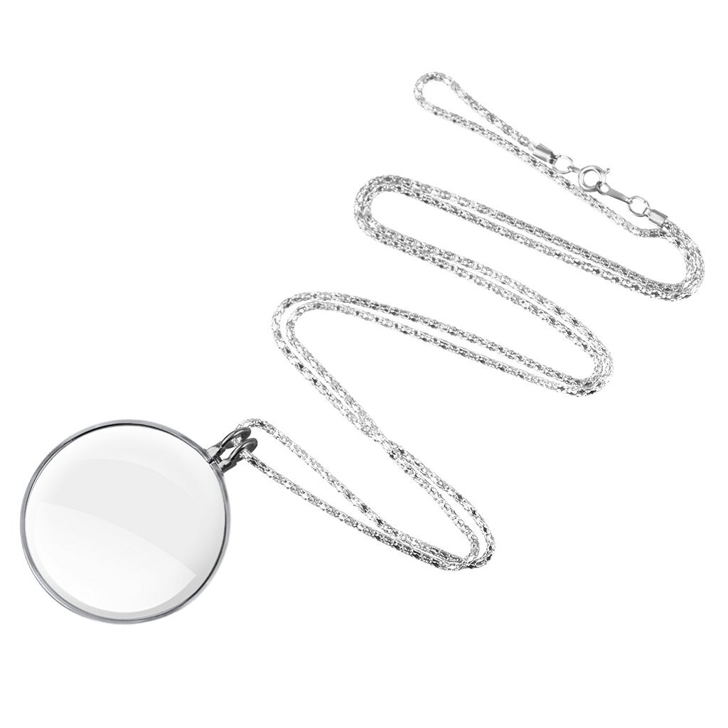 [ special price sale ] chain convenience man and woman use use easy to do lady's clear men's magnifier pendant stylish accessory Chris ma