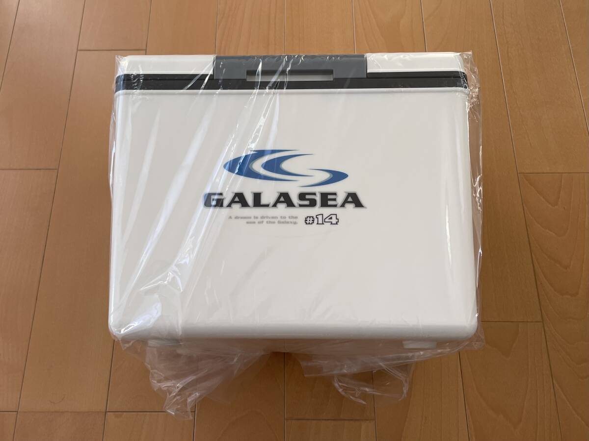 クーラーボックス GALASEA#14 SGS-14WH 最大容量１３.５Ｌ 未使用新品 送料込