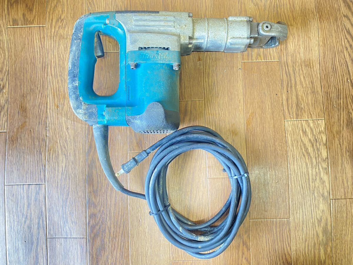 動作確認済 マキタ 電動ハンマ HM0830 makita 電動ハンマー HM0830 ハツリ チッパー コンクリートブレーカー_画像2