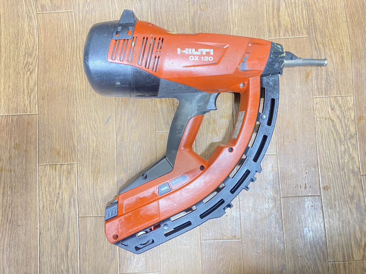 動作確認済 HILTI ヒルティ コンクリート用 ガス式 鋲打機 GX120 ガスネイラ_画像3