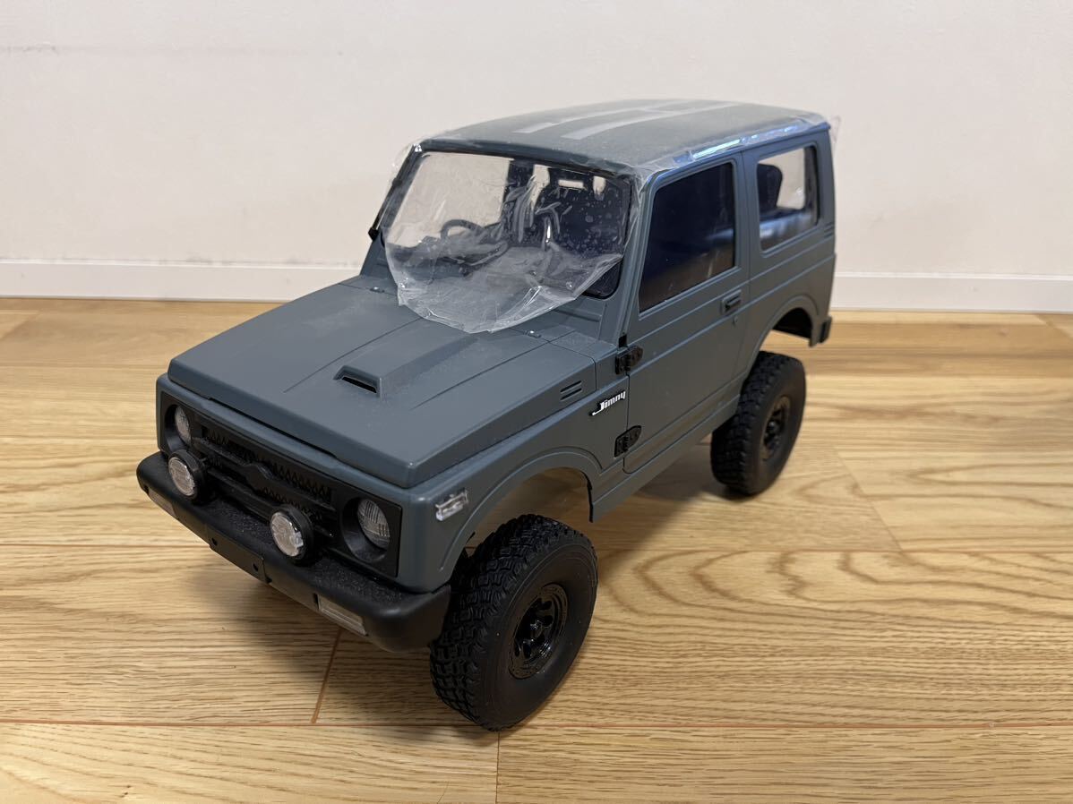 WPL C74 スズキ ジムニー (JA11) 1/10 ブルーグレー suzuki jimny ラジコン オプション付きの画像2