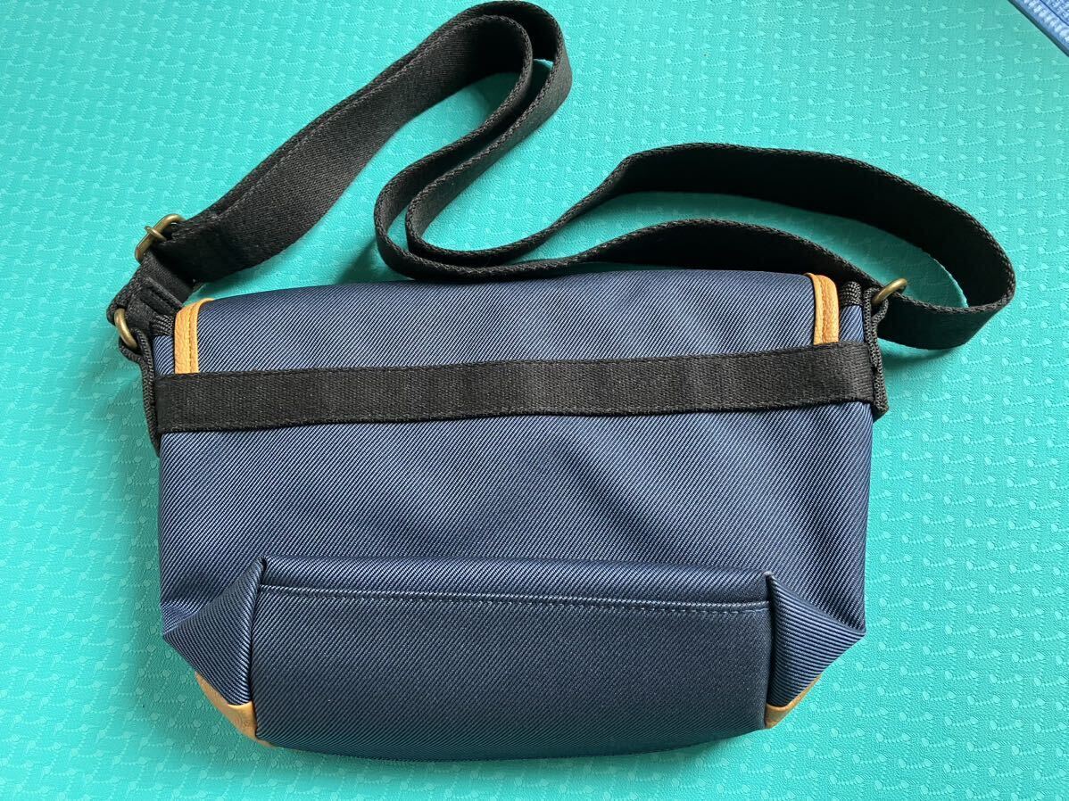 bi Anne kiBianchi shoulder bag navy diagonal .. unused new goods storage goods 