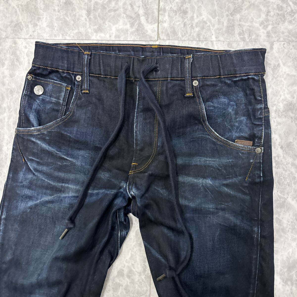 LL ＊ '人気モデル' G-STAR RAW ジースターロウ ARC 3D SPORT TAPERED CUFFED 立体裁断 STRETCH ジョグジーンズ / デニムパンツ W28 L30_画像3