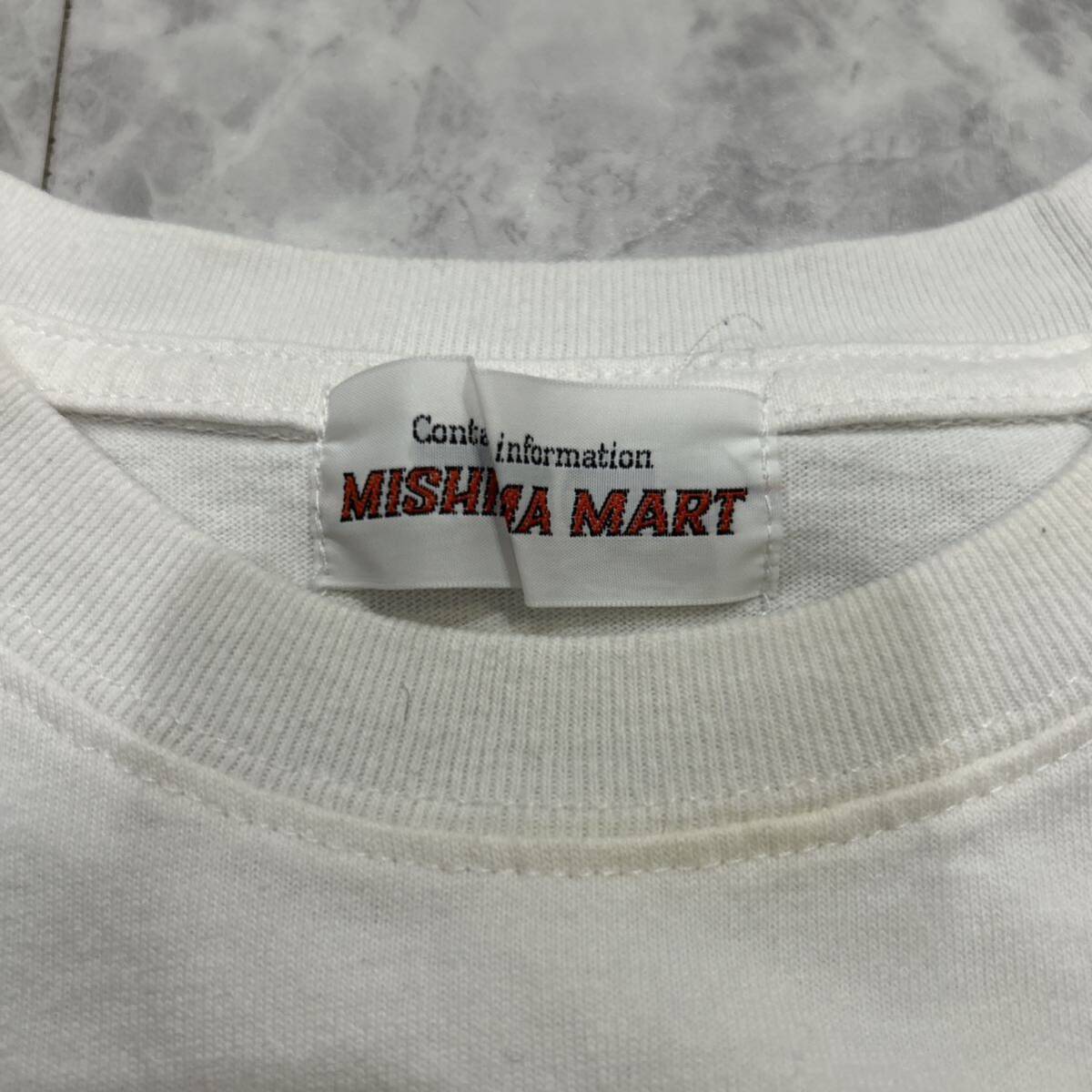 VV ■ 近年モデル!! '着心地抜群' MISHIMA MART ミシママート JOURNAL STANDARD 半袖 COTTON Tシャツ / カットソー M 紳士服 トップス_画像5