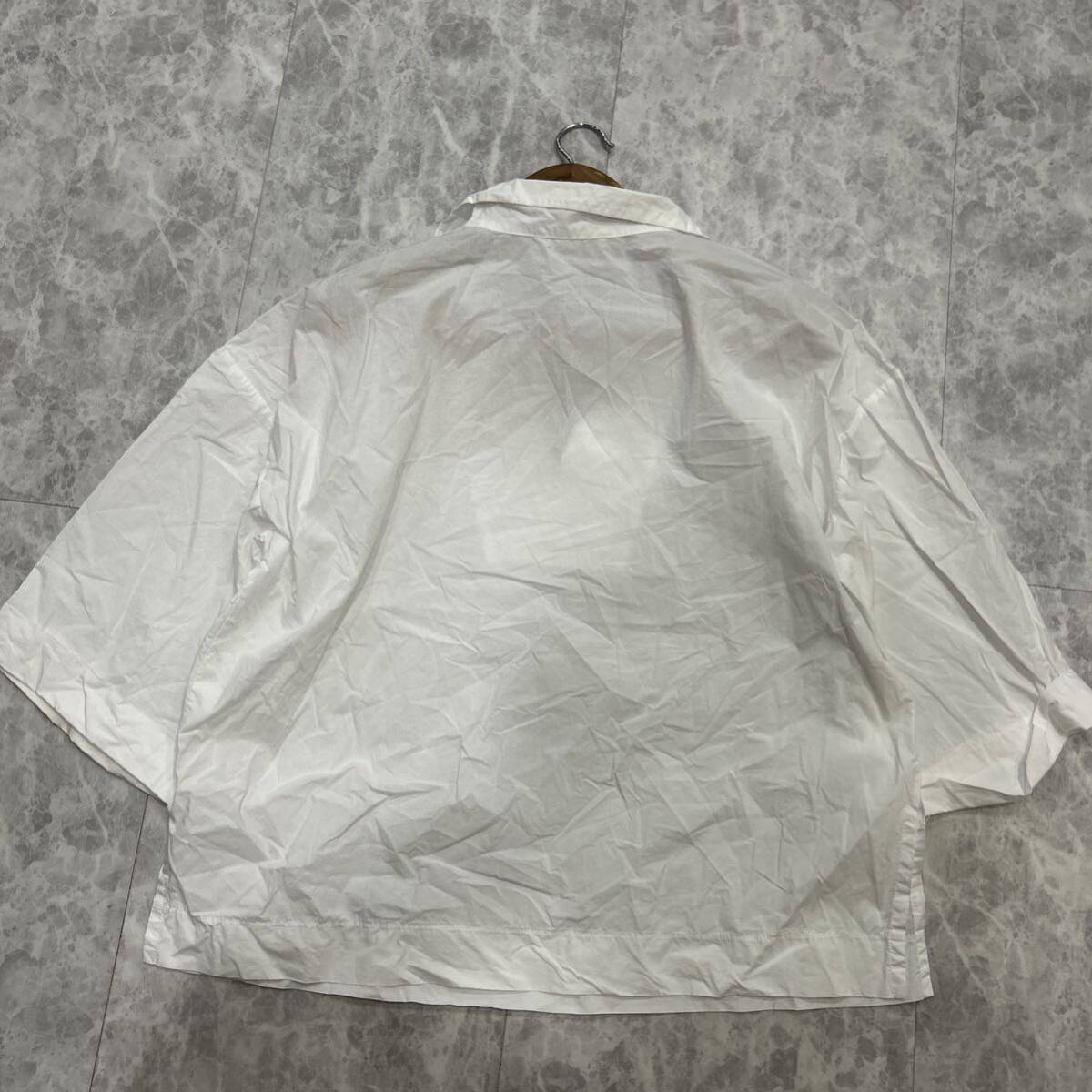 Z ■ 洗礼されたデザイン '人気モデル' PIETRO GRANDE ピエトログランデ 半袖 COTTON プルオーバー シャツ / ブラウス 40 婦人服 トップス の画像3