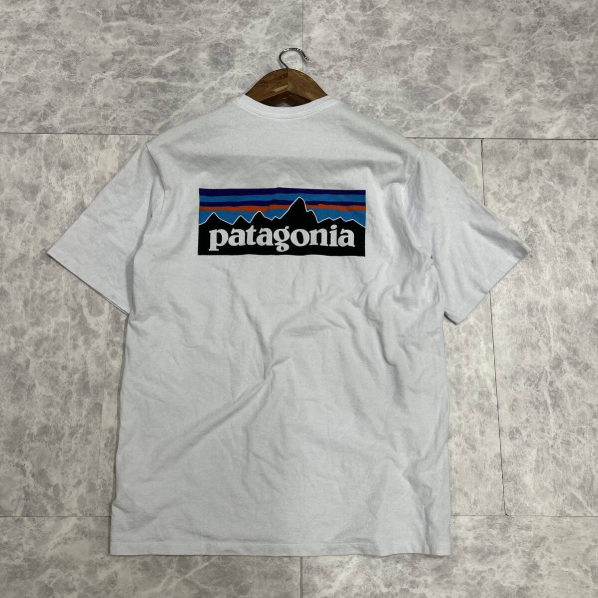 DD # Mexico made \' popular model \' Patagonia Patagonia short sleeves with logo T-shirt / cut and sewn sizeM comfortable eminent men's gentleman clothes tops 