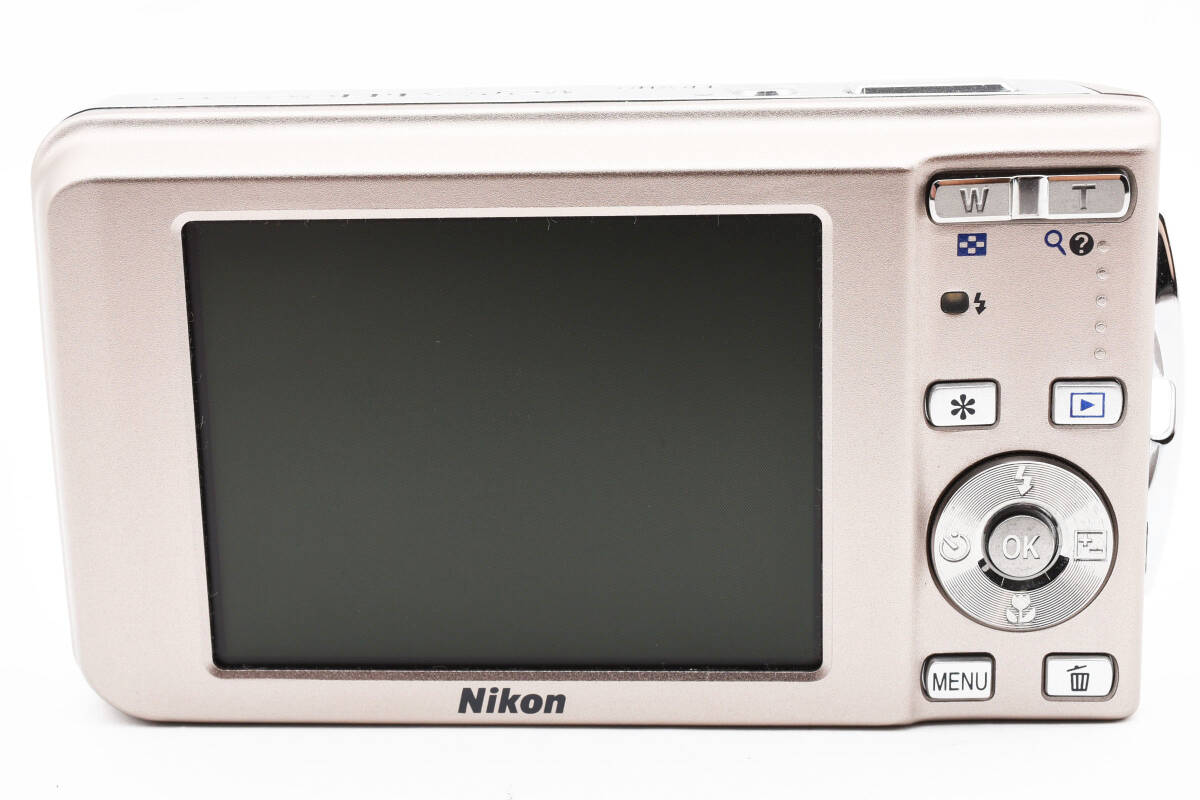 【美品】ニコン Nikon COOLPIX S520 ライトブロンズ コンパクトデジカメ ♯C9001C92050EGAの画像6