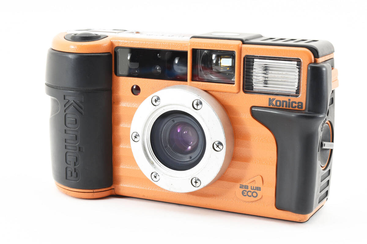  Konica KONICA site direction 28 WB ECO orange film camera #D4001D210300D0C