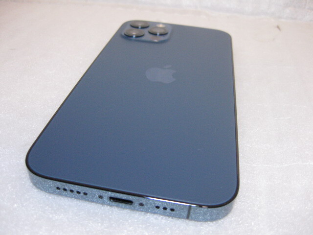 超美品 iphone12 pro 本体 128G パシフィックブルー SIMフリーの画像4