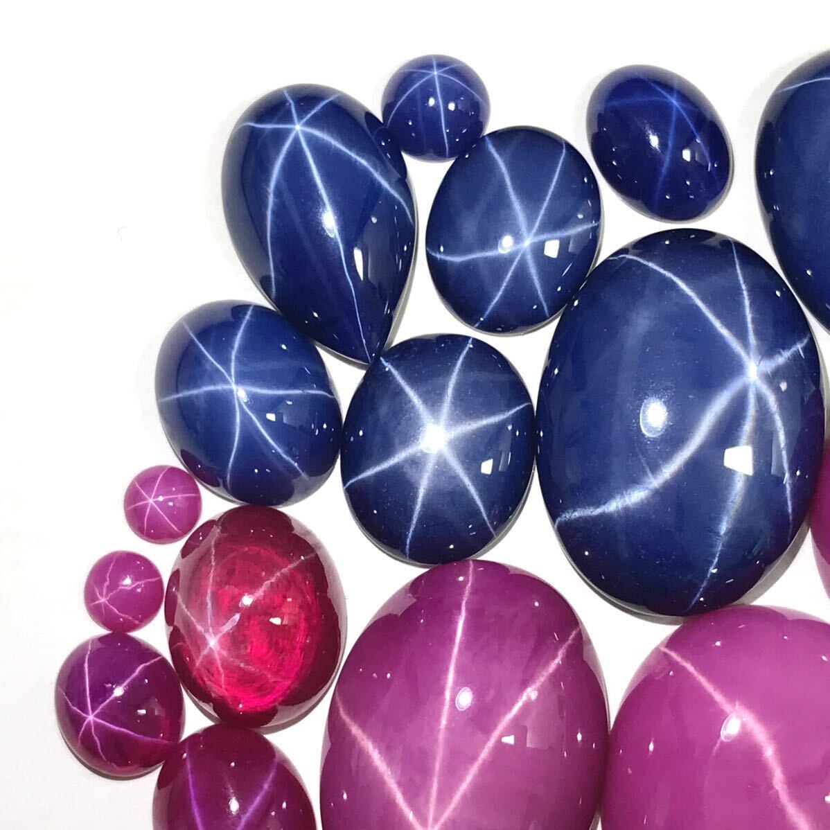 ( Lynn ten Star sapphire * ruby 25 point . summarize 100ct)a loose unset jewel gem star sapphire ruby jewelry jewelry Star ruby i②