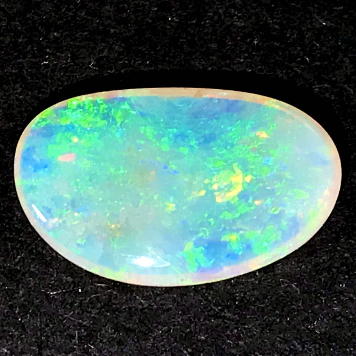 遊色効果!!(天然オパール3.487ct)a 16.2×10.0mm ルース 裸石 宝石 ジュエリー jewelry opal iの画像2