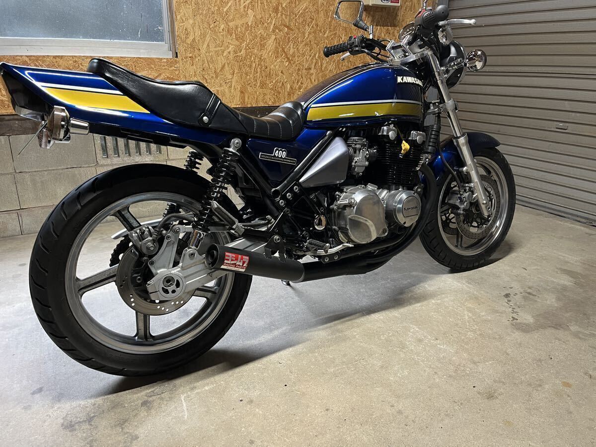 ゼファー 400 C7 最終型 Z1 Z2 タイガーカラー メタリック 車検 ゼファー 400 C7 最終型 Z1 Z2 タイガーカラー メタリック 車検
