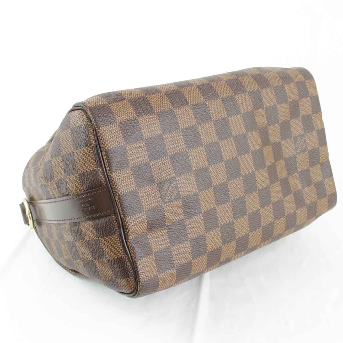 美品『USED』 LOUIS VUITTON ルイ・ヴィトン スピーディバンドリエール25 N41368 ハンドバッグ ダミエ ダミエキャンバス_画像4