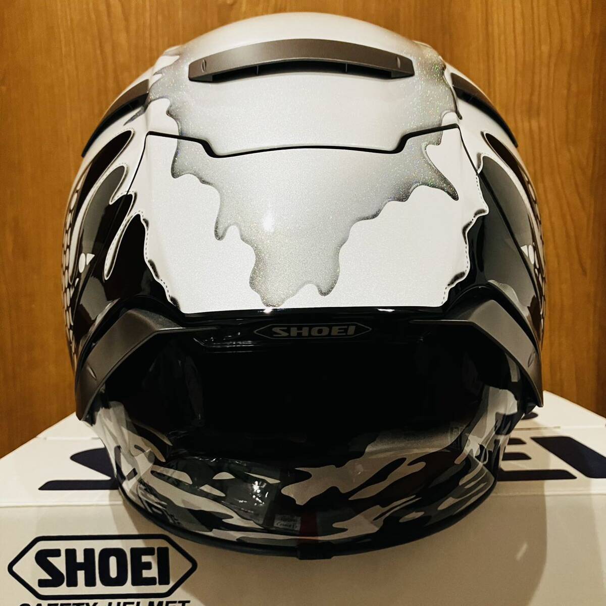 超美品 限定モデル SHOEI X-Fourteen(X-14) MORI XL 付属品全て有りの画像4