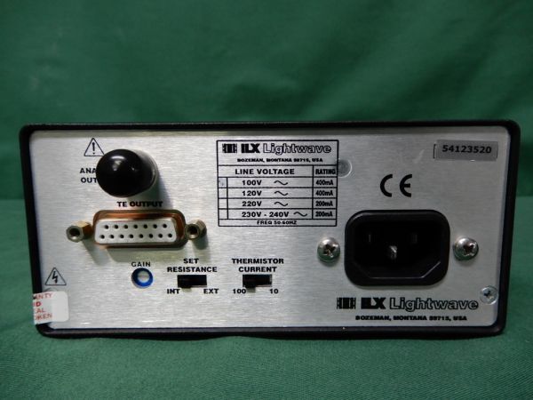 ■ILX Lightwave LDT-5412 TEMPERATURE CONTROLLER 温度コントローラー■の画像4