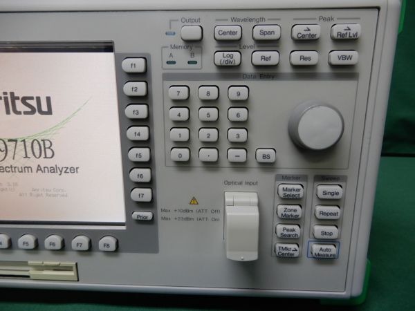 ■アンリツ MS9710B OPTICAL SPECTRUM ANALYZER 光スペクトラムアナライザ ANRITSU■の画像4