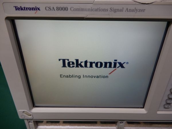 ■TEKTRONIX CSA8000 COMMUNICATIONS SIGNAL ANALYZER テクトロニクス ■の画像2
