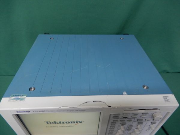 ■TEKTRONIX CSA8000 COMMUNICATIONS SIGNAL ANALYZER テクトロニクス ■の画像7