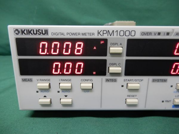 ■菊水 KPM1000 DIGITAL POWER METER パワーメーター KIKUSUI■の画像2