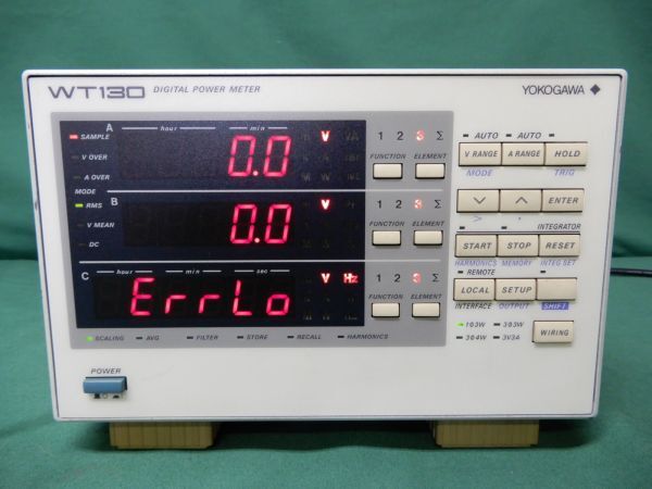 ■横河 WT130 DIGITAL POWER METER パワーメーター YOKOGAWA■の画像1