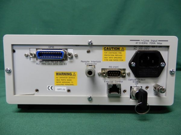 ■アンリツ MT9810A MU931311A OPTICAL TEST SET 光テストセット ANRITSU■の画像5