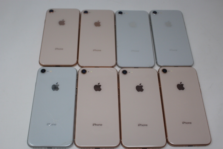 8台まとめ売り iPhone8 64GB 256GB Apple SIMフリー 送料無料の画像3
