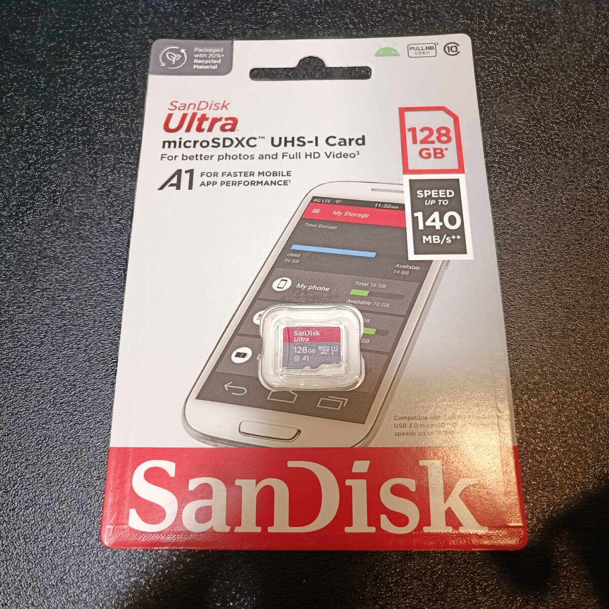 Sandisk Ultra(140MB/s) microSDXC 128GB_画像1