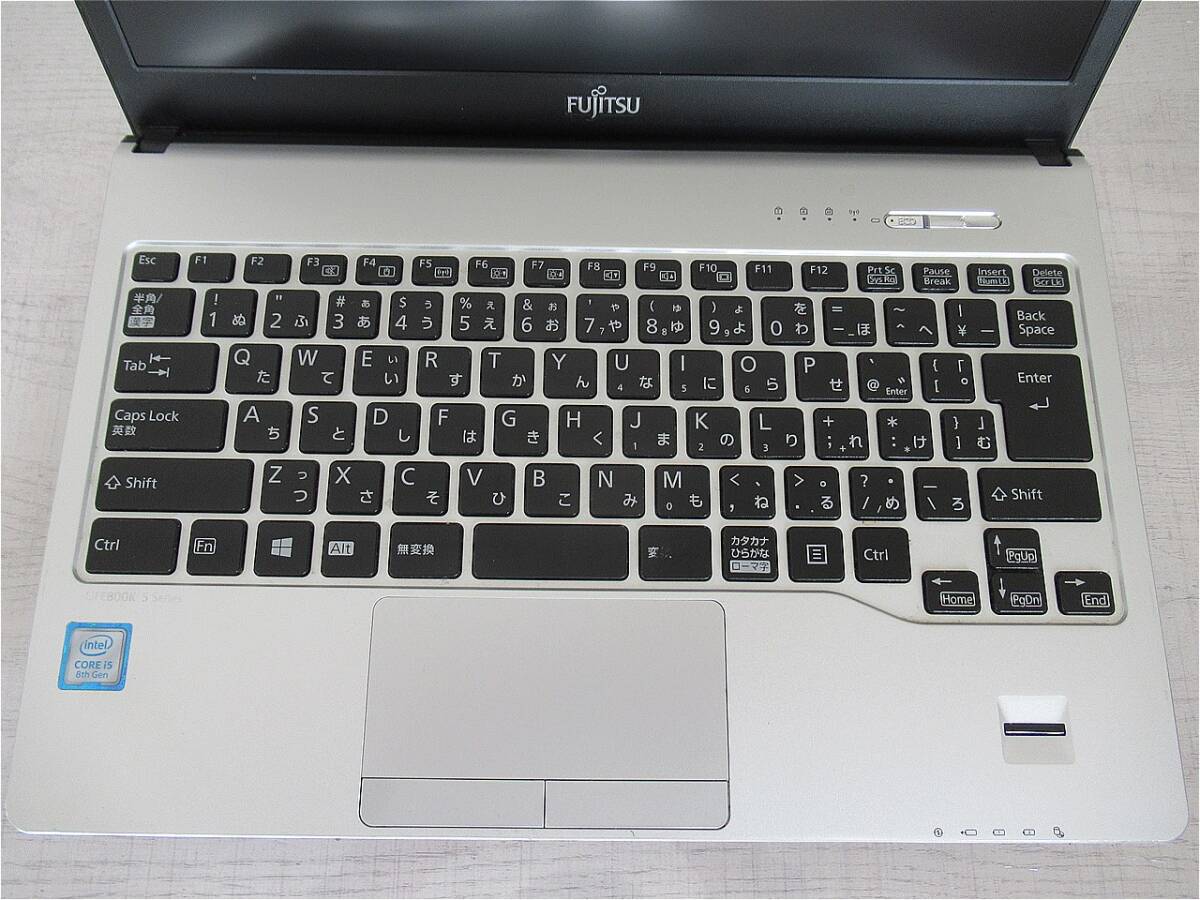 かなりリーズナブル！【税込】 FUJITSU Lifebook S938/S Corei5 （8350U）最新のoffice2021Proもインストール済み！の画像5