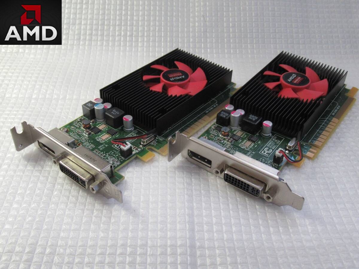 【今週のレガシーグラボ】AMD R5 340 (GDDR3-2GB)ロープロファイルグラフィックボード バルク品　2枚セット_画像1