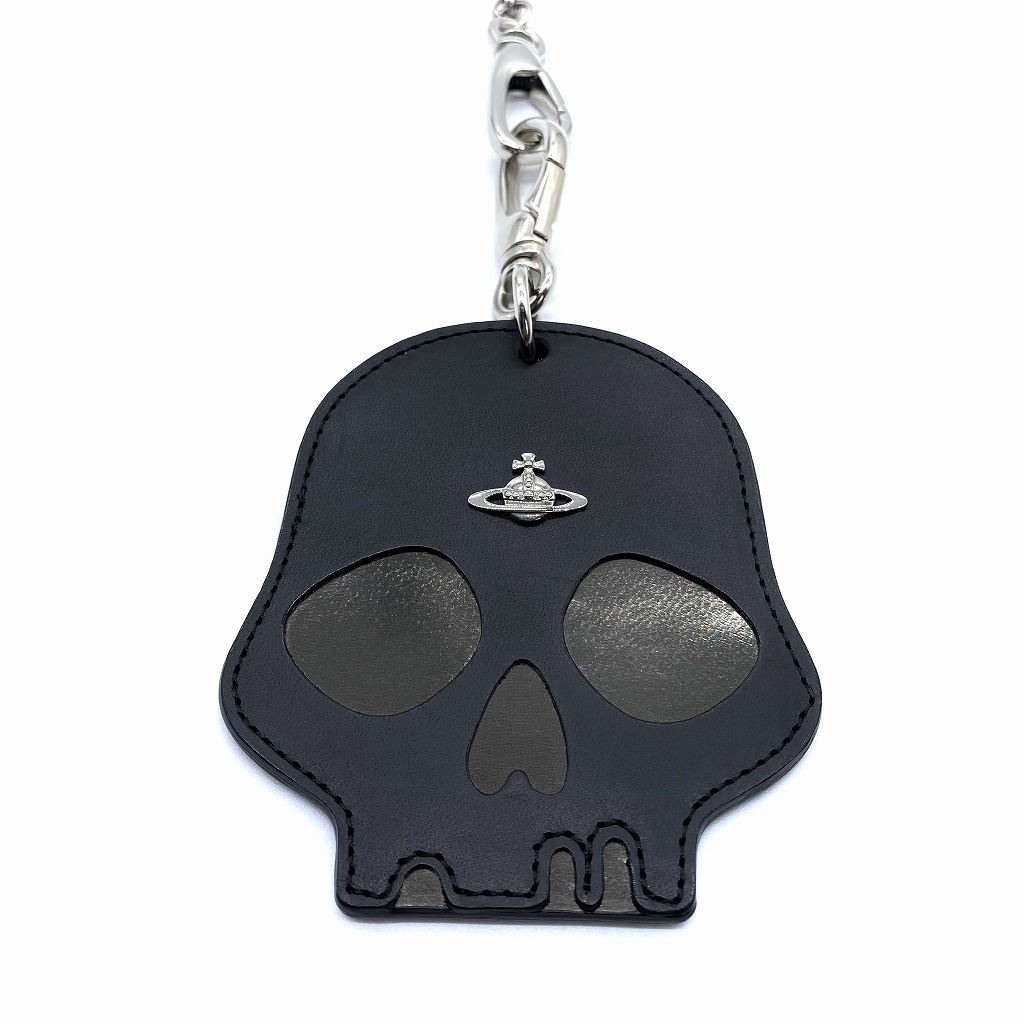 Vivienne Westwood MAN Skull Pass Case Key Chain ヴィヴィアンウエストウッド スカルパスケース キーチェーン_画像2